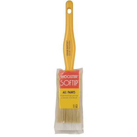 WOOSTER 1-1/2" Trim/Wall Paint Brush, Plastic Handle Q3108